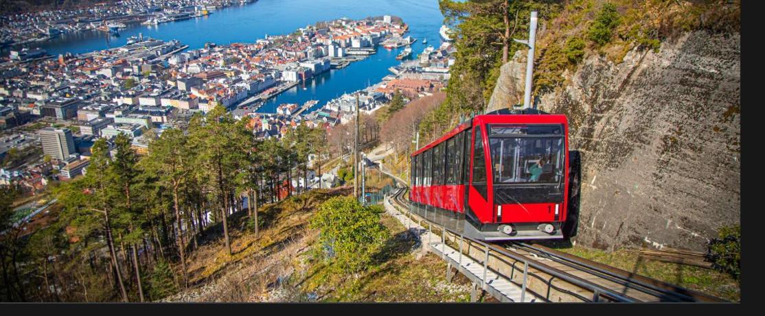 Sentrumsnaer Leilighet Med 3 Soverom. Bergen Exteriör bild